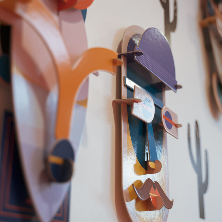 Décoration masques