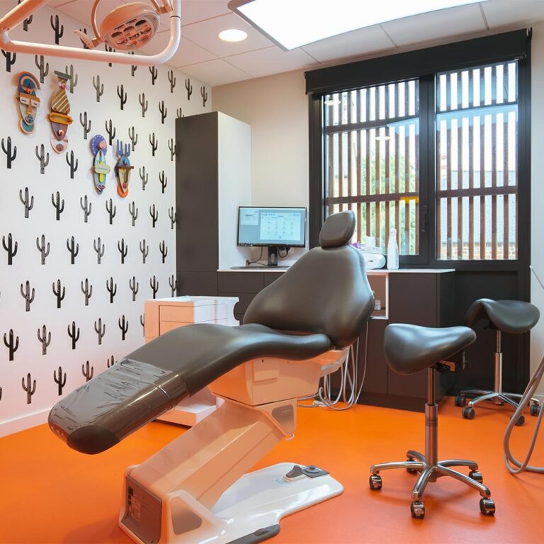 Salle de soins orange